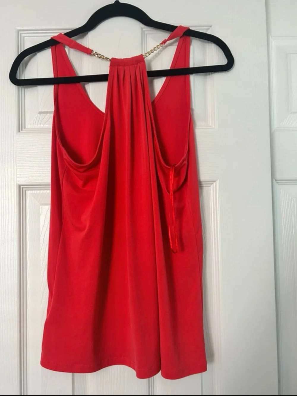 Michael Kors sleek red